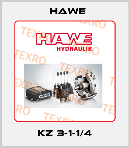 KZ 3-1-1/4 Hawe