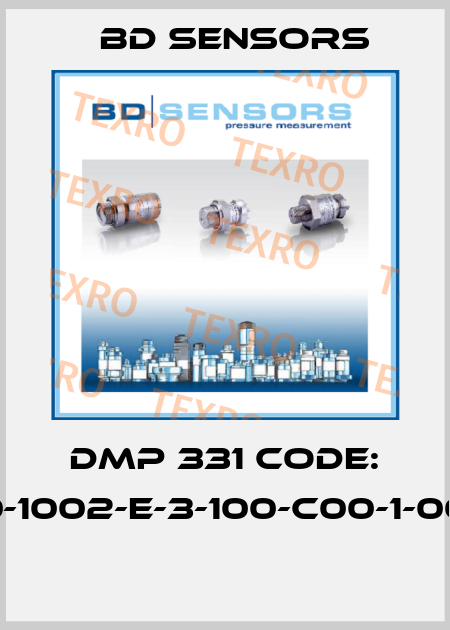DMP 331 CODE: 110-1002-E-3-100-C00-1-006  Bd Sensors
