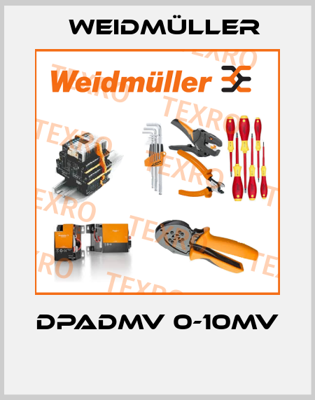 DPADMV 0-10MV  Weidmüller
