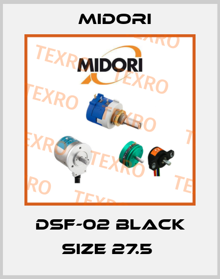 DSF-02 BLACK SIZE 27.5  Midori