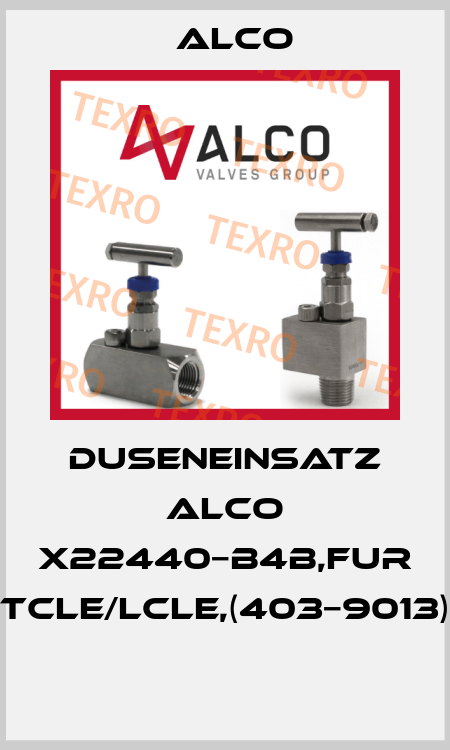 DUSENEINSATZ ALCO X22440−B4B,FUR TCLE/LCLE,(403−9013)  Alco