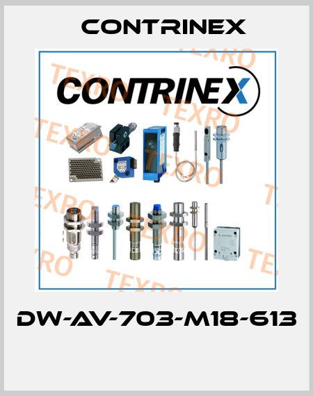 DW-AV-703-M18-613  Contrinex
