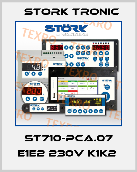 ST710-PCA.07 E1E2 230V K1K2  Stork tronic