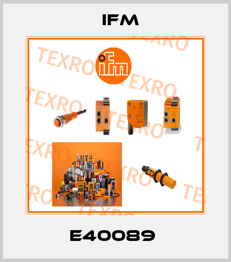 E40089  Ifm