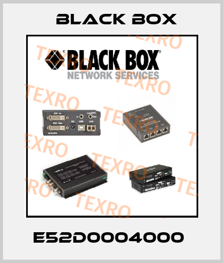 E52D0004000  Black Box