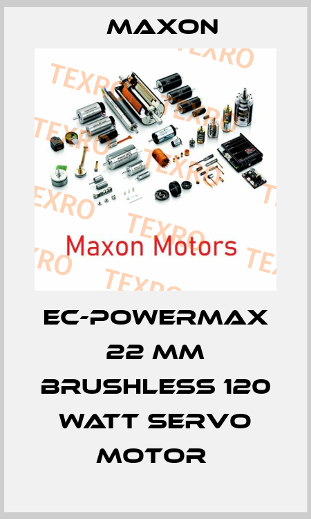 EC-POWERMAX 22 MM BRUSHLESS 120 WATT SERVO MOTOR  Maxon