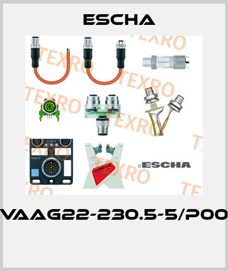 VAAG22-230.5-5/P00  Escha