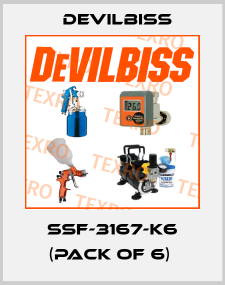 SSF-3167-K6 (PACK OF 6)  Devilbiss