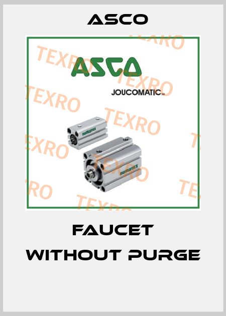FAUCET WITHOUT PURGE  Asco