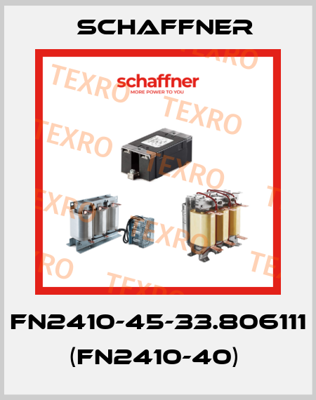 FN2410-45-33.806111 (FN2410-40)  Schaffner