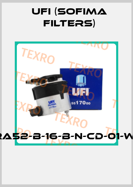 FRA52-B-16-B-N-CD-01-W-X  Ufi (SOFIMA FILTERS)