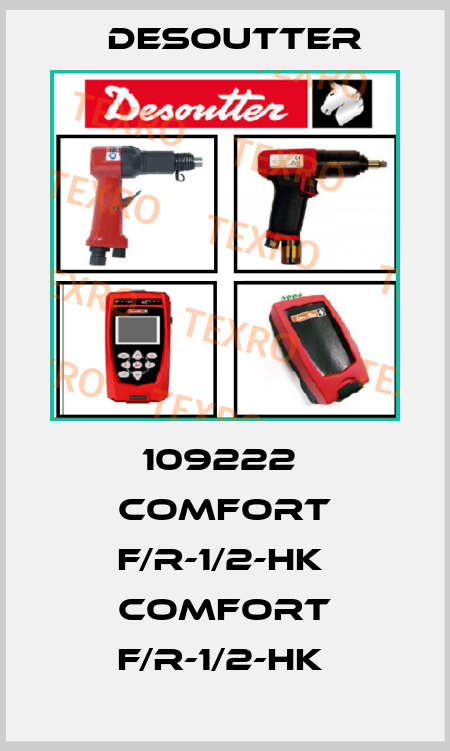 109222  COMFORT F/R-1/2-HK  COMFORT F/R-1/2-HK  Desoutter