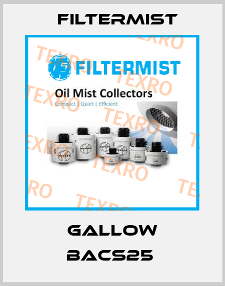 GALLOW BACS25  Filtermist