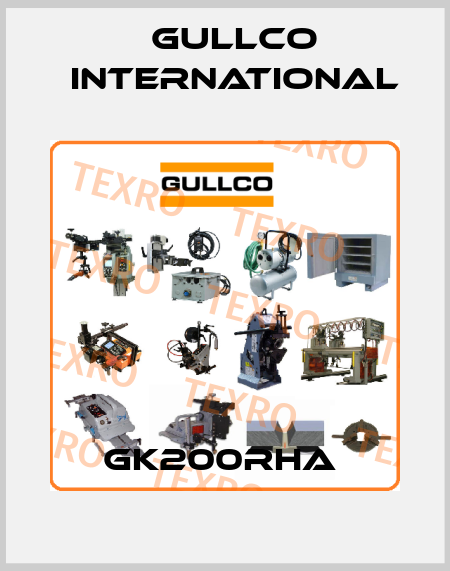GK200RHA  Gullco International