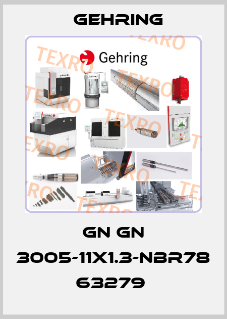 GN GN 3005-11X1.3-NBR78 63279  Gehring