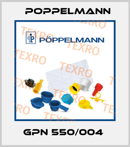 GPN 550/004  Poppelmann