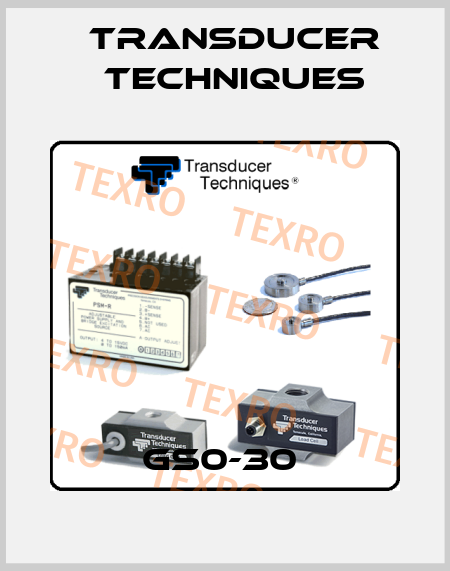 GS0-30  Transducer Techniques