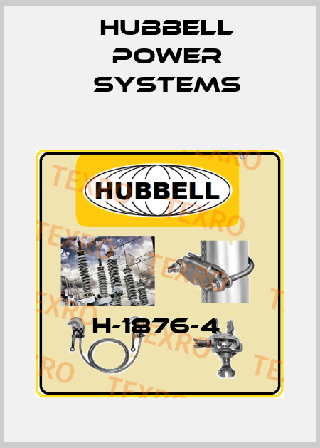 H-1876-4  Hubbell Power Systems