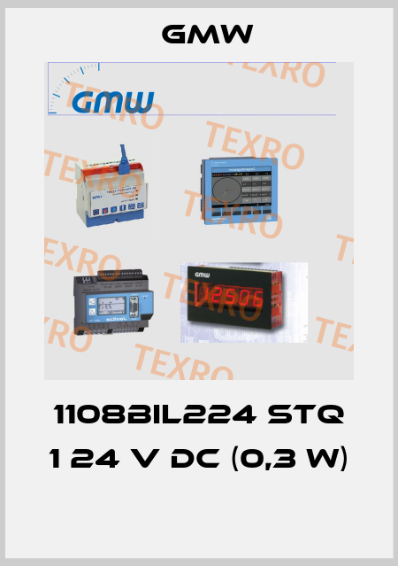 1108BIL224 STQ 1 24 V DC (0,3 W)  GMW