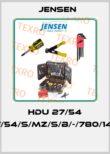 HDU 27/54 27/54/S/MZ/S/B/-/780/1431  Jensen