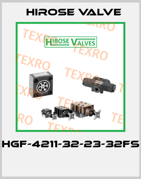 HGF-4211-32-23-32FS  Hirose Valve