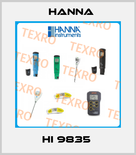 HI 9835  Hanna