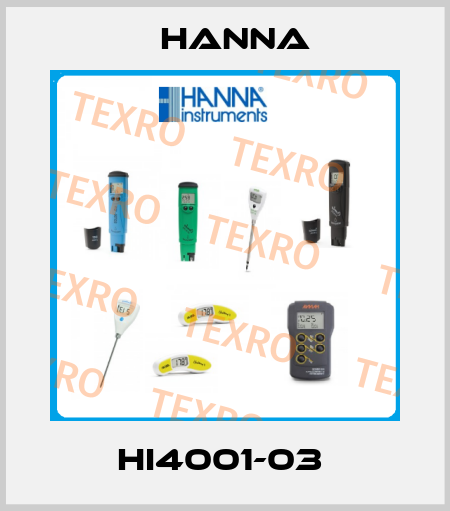 HI4001-03  Hanna