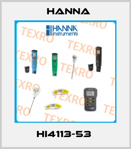 HI4113-53  Hanna