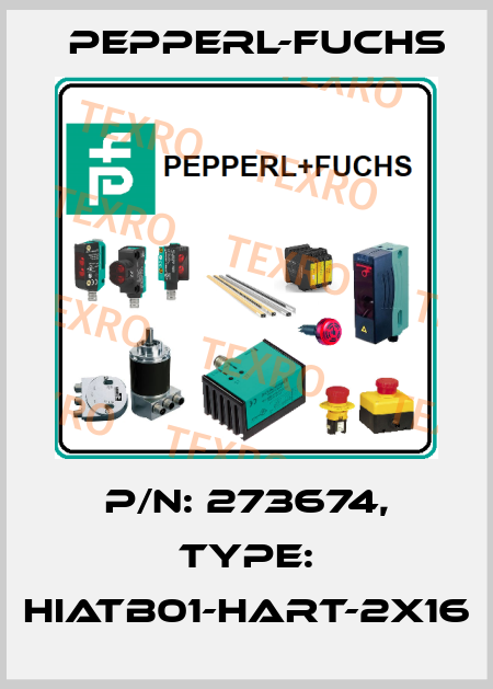 p/n: 273674, Type: HIATB01-HART-2X16 Pepperl-Fuchs