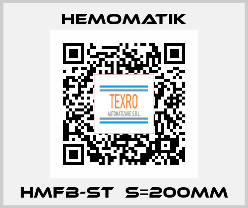 HMFB-ST  S=200mm Hemomatik