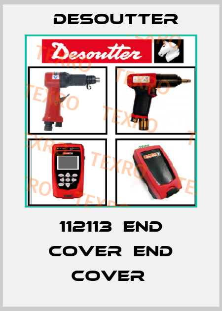 112113  END COVER  END COVER  Desoutter