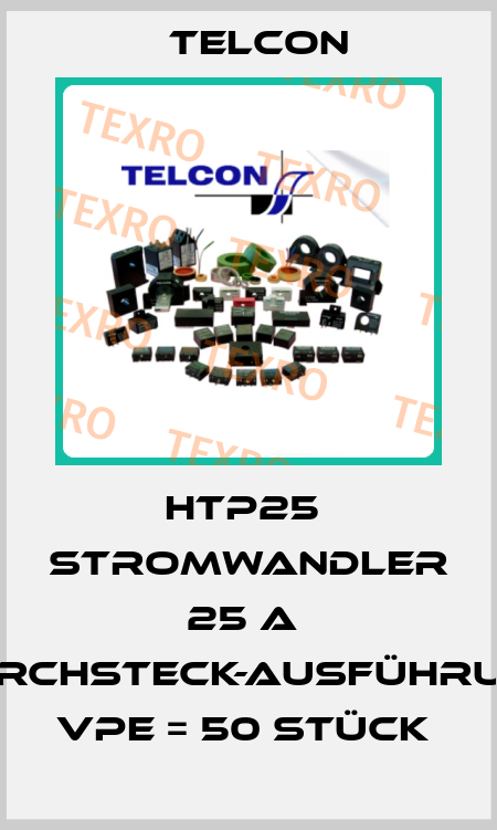 HTP25  Stromwandler 25 A  Durchsteck-Ausführung  VPE = 50 Stück  Telcon