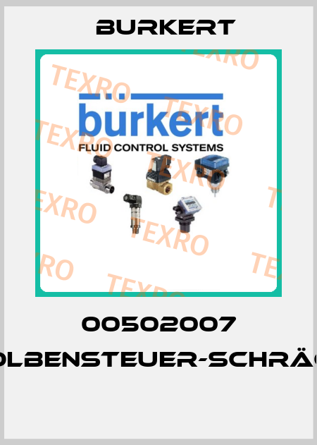 00502007 2/2-WEGE-KOLBENSTEUER-SCHRÄGSITZVENTIL  Burkert