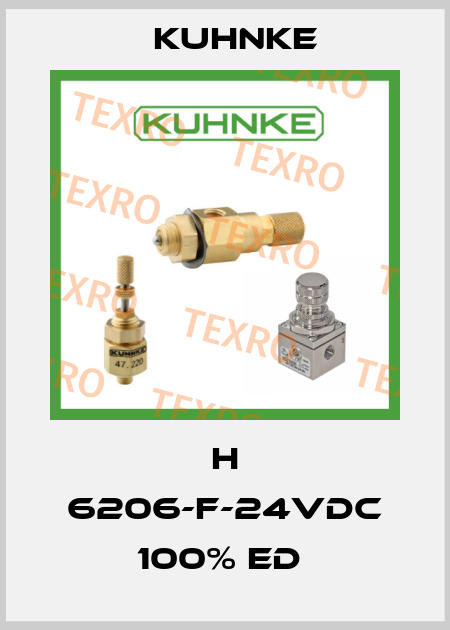 H 6206-F-24VDC 100% ED  Kuhnke