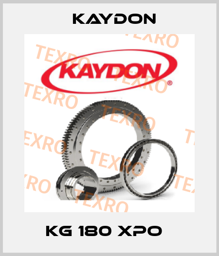 KG 180 XPO   Kaydon