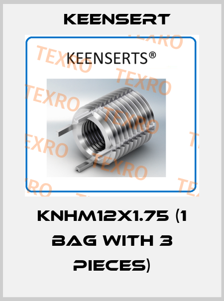 KNHM12X1.75 (1 bag with 3 pieces) Keensert