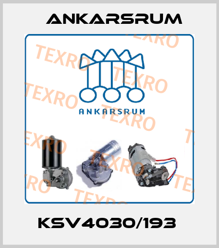 KSV4030/193  Ankarsrum