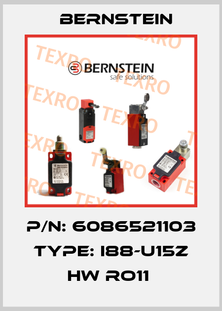 P/N: 6086521103 Type: I88-U15Z HW RO11  Bernstein
