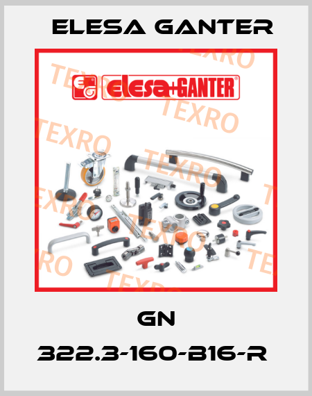 GN 322.3-160-B16-R  Elesa Ganter