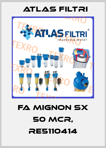 FA Mignon SX 50 mcr, RE5110414 Atlas Filtri