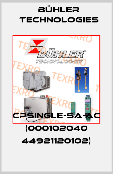 CPsingle-SA-AC (000102040 44921120102) Bühler Technologies
