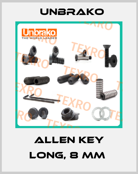 Allen Key long, 8 mm  Unbrako