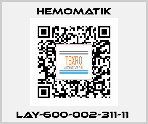 LAY-600-002-311-11  Hemomatik