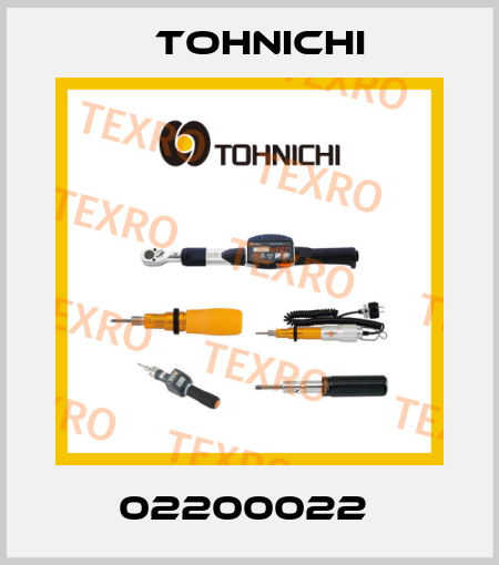 02200022  Tohnichi