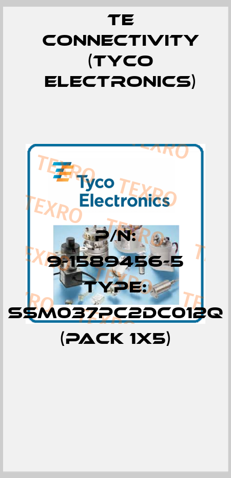 P/N: 9-1589456-5 Type: SSM037PC2DC012Q (pack 1x5) TE Connectivity (Tyco Electronics)