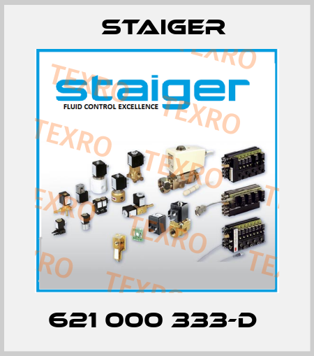 621 000 333-D  Staiger