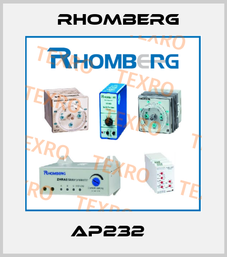 AP232   Rhomberg
