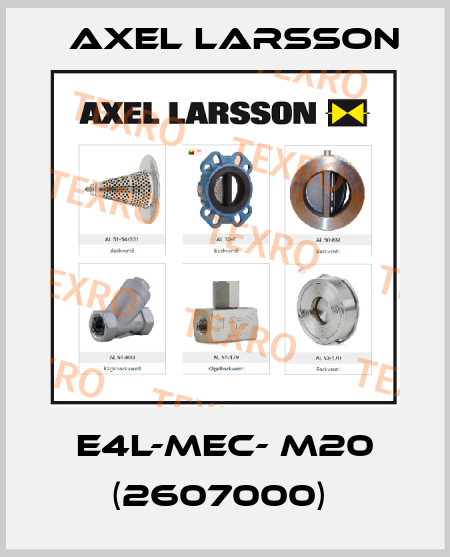 E4L-MEC- M20 (2607000)  AXEL LARSSON