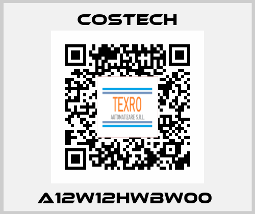 A12W12HWBW00  Costech