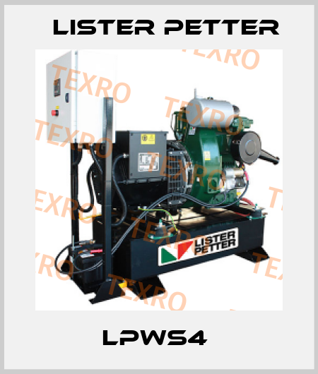 LPWS4  Lister Petter